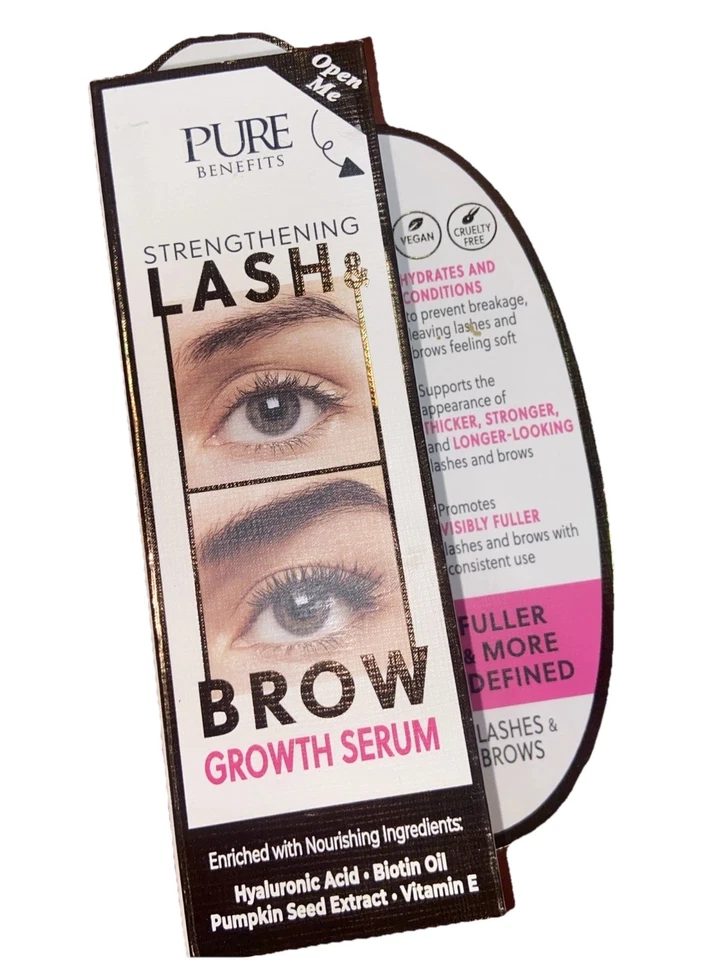 Pure Benefits 强化睫毛和生长精华 0.14 液量盎司 — 第 2/4 张图片