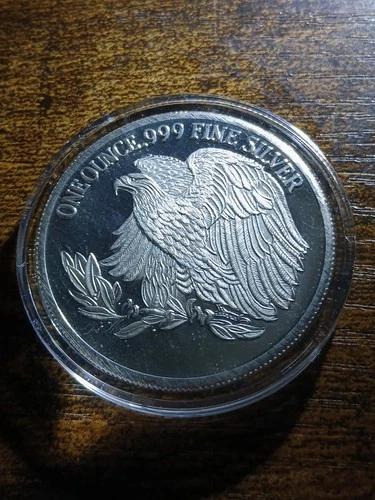 1oz 999 Proof Silver American Labor Movement Vintage John L. Lewis Very Scarce