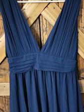 Lulus Heavenly Hues Navy Blue Maxi Dress Size Xl Wedding Prom Bridesmade