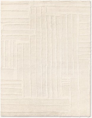 New Berber Modern Moroccan Wool Rug Color Cream Design Handmade Area Carpet Rug