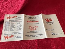 Voss Margarine Sammelbandwerbung