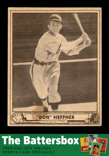 Don Heffner #51 1940 Play Ball card