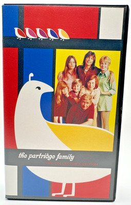 THE PARTRIDGE FAMILY '70s Collector's Edition VHS 4 Episodes - Play Tested