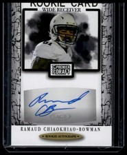 2021 SAGE Premier Draft #A69 Ramaud Chiaokhiao-Bowman Autographs Black