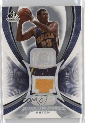 2005 SP Game Used Edition Authentic Fabrics 37/75 Metta World Peace Patch 17a5