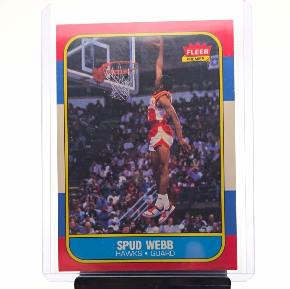 1986-87 Fleer - Spud Webb #120 (RC) 120/132