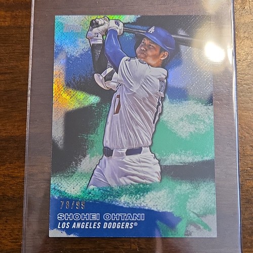Topps 2026 Series1 Stars of MLB Shohei Ohtani Dodgers Green Foil SMLB-9 (78 /99)