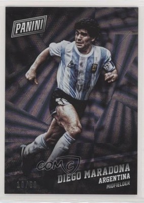 2017 Panini Black Friday Rainbow Spokes 10/50 Diego Maradona #37 7y2