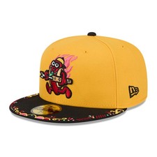 Men's New Era  Yellow/Black Akron RubberDucks 2026 Copa De La Diversion 59FIFTY