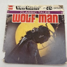 View Master Wolfman classic tales COVER ONLY 1978
