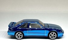 Hot Wheels 1993 Ford Mustang Cobra R Spectraflame Blue - Custom Made Hot Wheels 1993 Ford Mustang Cobra R Spectraflame Blue - Custom Made