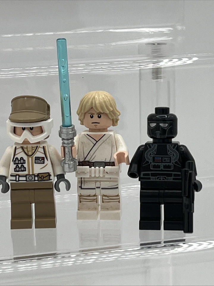 Lego Star Wars Minifigure Lot Figures Helmet Body Luke Skywalker Darth Vader ++ - Image 2 of 4