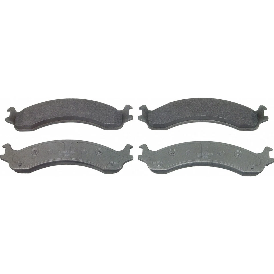 Juego de pastillas de freno de disco delanteras traseras zapatas de freno de estacionamiento para Dodge Ram 2500 2000-2001 Foto 4 de 4