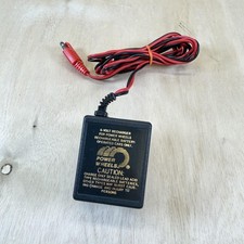 Power Wheels 6 Volt Battery Recharger Charger Model C-6080 6.0VDC 800mA Black