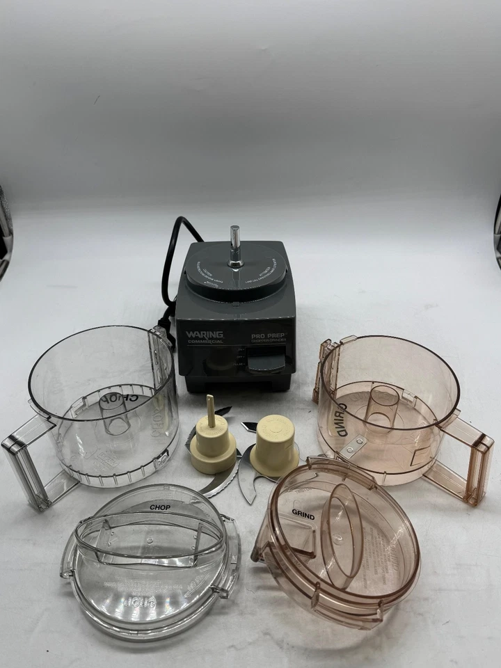 Amoladora picadora Waring Commercial WCG75 Pro Prep - 3 tazas, 2 cuencos - CAJA ABIERTA Foto 4 de 4