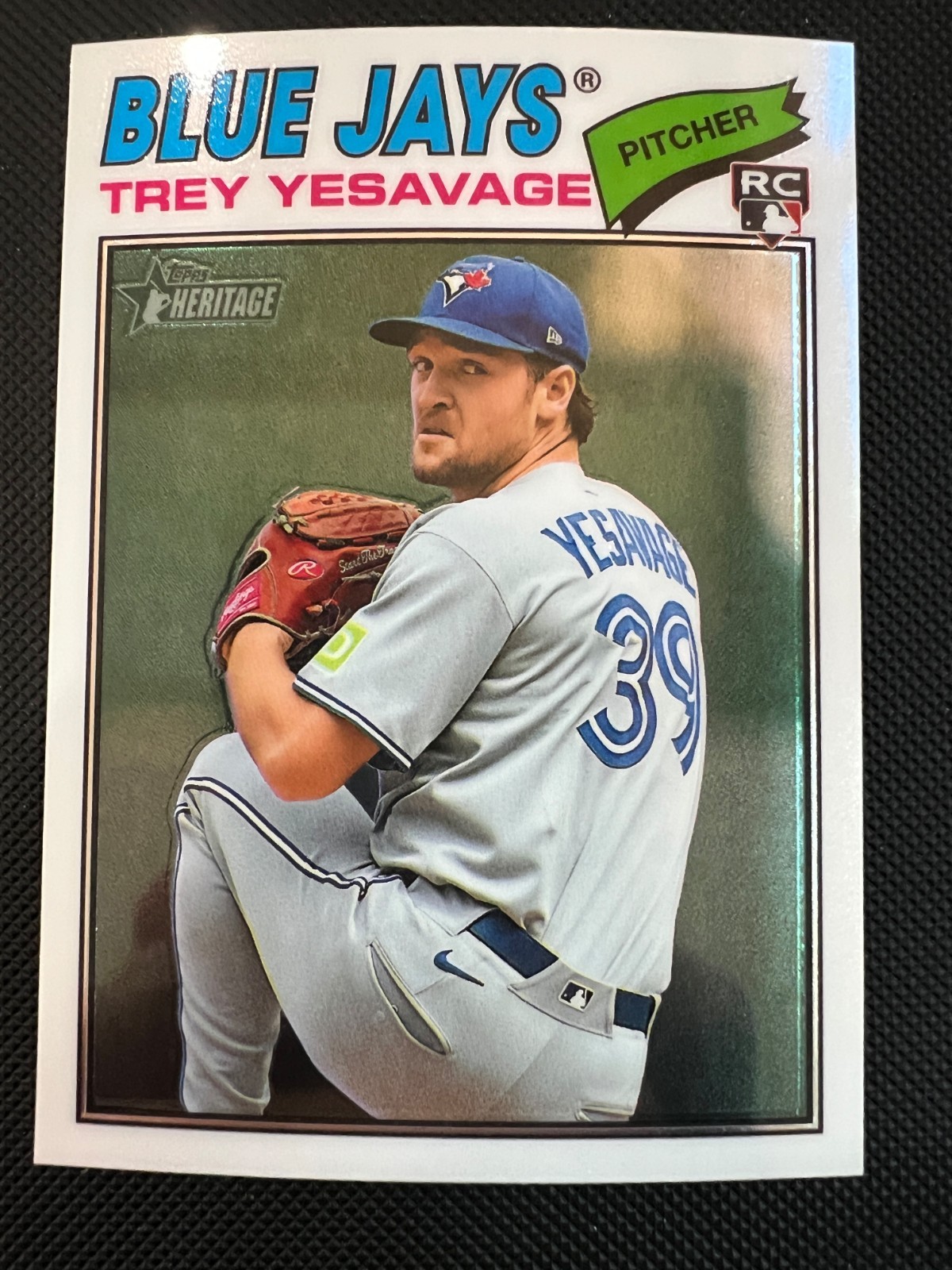 2026 Topps Heritage - Trey Yesavage #245 White Chrome (RC)
