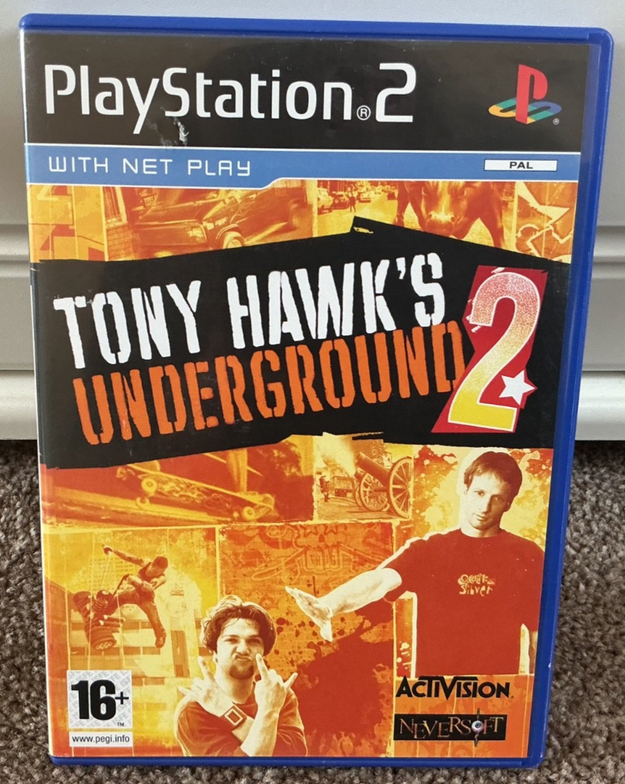 Tony Hawk’s Underground 2 Sony PlayStation 2 PS2 game Complete with manual