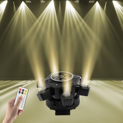 Dj Lighting Effect System, Equipped With Laser Strobe Lights And 38 120w Black.