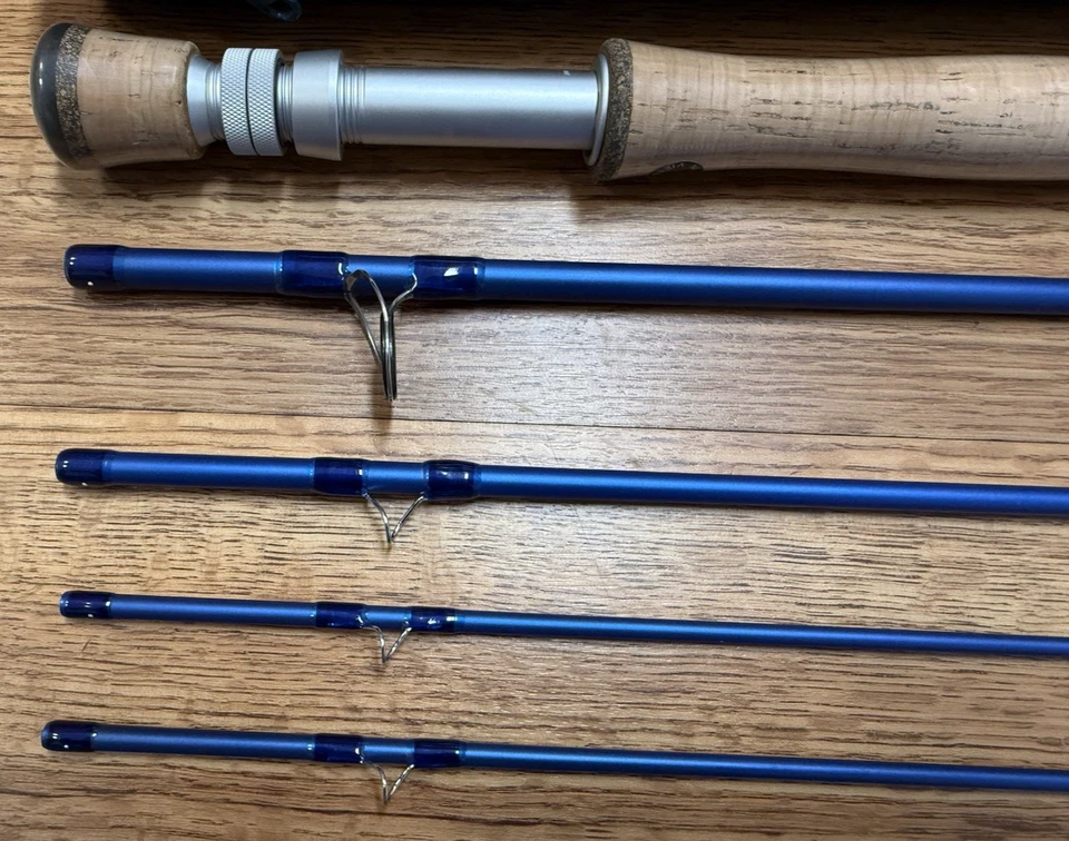 Redington Predator Sal Mosca Rod Nº 9 Línea 9'0" 4 piezas 990-4, con estuche y punta de repuesto Foto 2 de 4