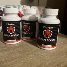(3 Pack) Titan Boost For Men Boost Pills Male Performance & Stamina ED 60Caps