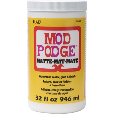 Mod Podge Sealer, Glue, and Finish, Matte Finish, 32 fl oz