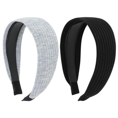 ACO-UINT Wide Headbands for Women, Large Head Bands With Teeth, Multicolor