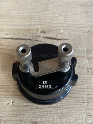Griffin & George Widerstand 20 Ohm Schule Radio Terminal Unterricht - F30