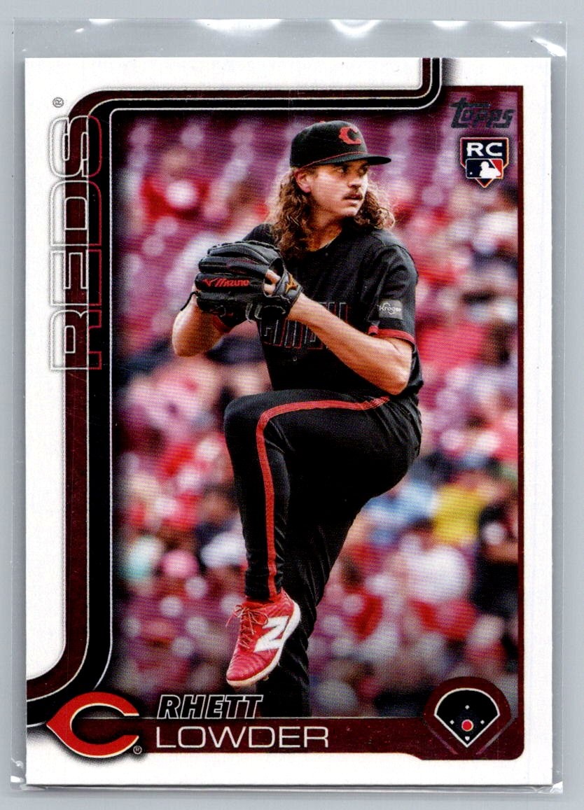 2025 Topps Series 1 Rhett Lowder #205 Cincinnati Reds