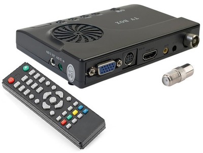 Premium NTSC PAL Type RF TV RCA AV To VGA HD Converter Switcher 1920x1200 1080p