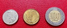 Albanien 5/10/100 Leke M&uuml;nzen 2000/2018/2023