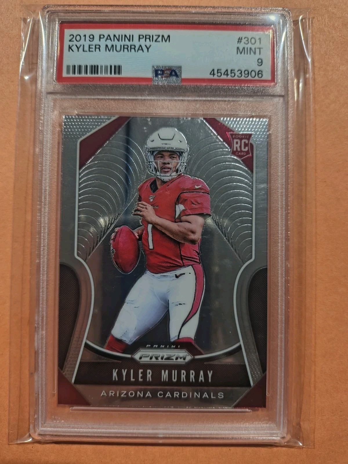 2019 Panini Prizm🔥Kyler Murray RC #301🔥 PSA 9 MINT🔥 Cardinals Rookie🔥🔥🔥