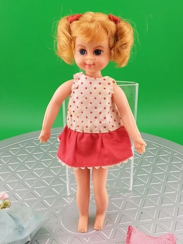 1965 Mattel 6 in.  Buffy  Family Affair Doll Bendable and Posable