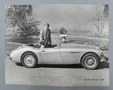 1959 AUSTIN HEALEY 3000 Auto Advertising SPEC SHEET Brochure Vintage Automobile