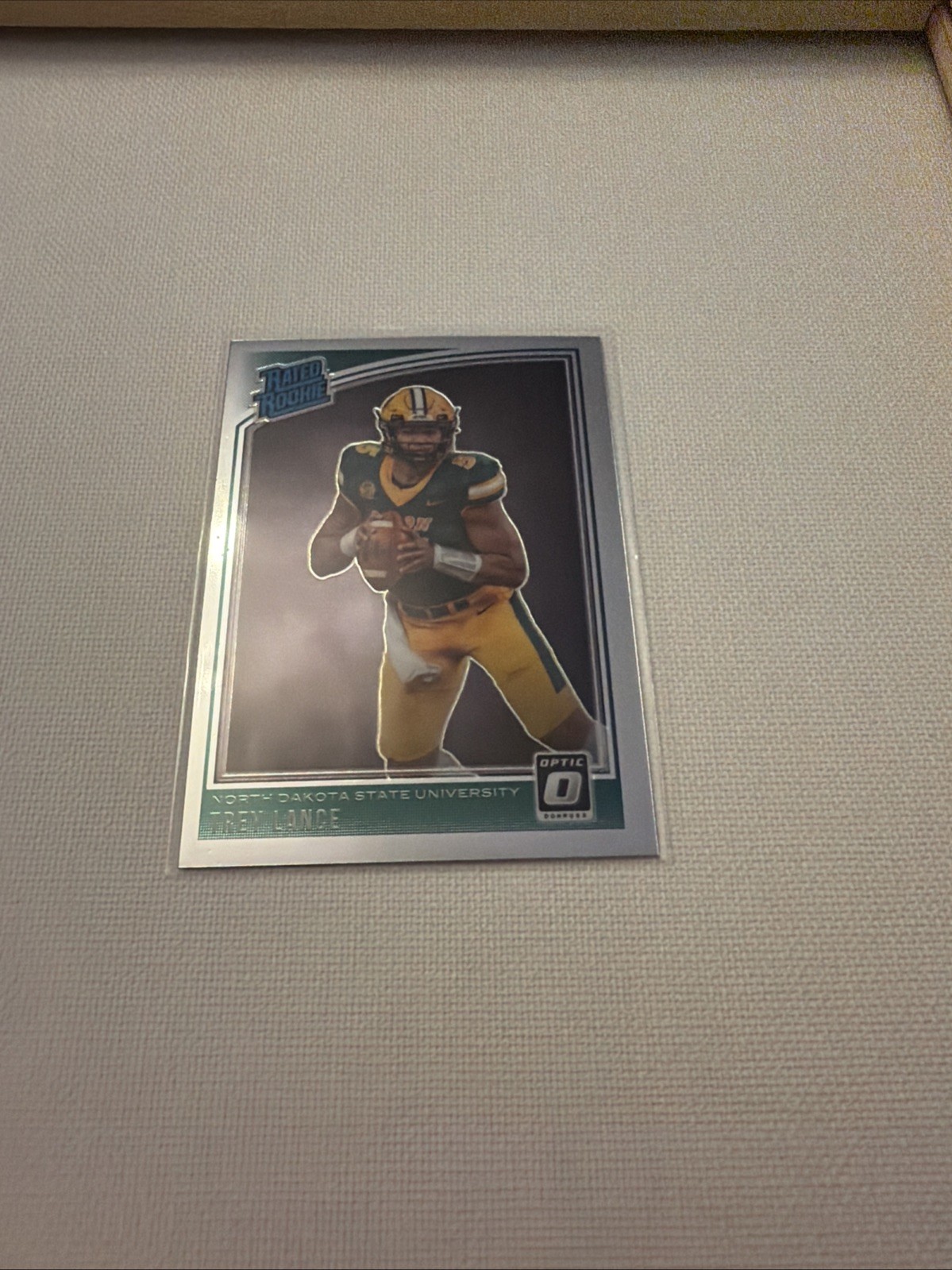 Trey Lance 2021 Panini Chronicles Draft Picks #203 Optic Rated Rookie