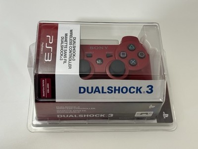 RARE UNOPENED Sony PS3 DUALSHOCK 3 Crimson Red Wireless Controller Official OEM