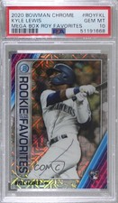 2020 Bowman Mega Box Mojo Refractor Kyle Lewis #ROYF-KL PSA 10 GEM MT 8d2