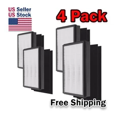 4x HEPA A2 Filter Set for 3M Filtrete FAP-C02-A2 FAP-C03-A2 Air Purifier 1150101