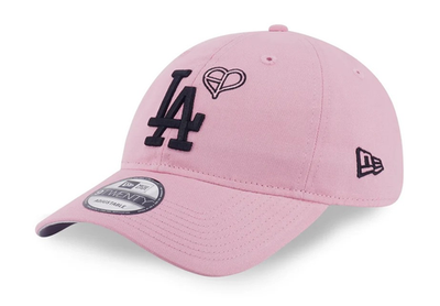 PINK BLACK x NEWERA x ピンク 9TWENTY MLB 帽子