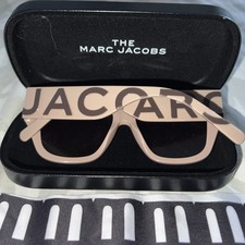 NIB Marc Jacobs Women's 55mm Nude Brown Sunglasses MARC NOYHA