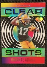 2021 Panini Illusions - Clear Shots Emerald #CS-8 Davante Adams