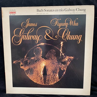 KYUNG-WHA CHUNG violin - BACH Trio Sonatas - GALWAY - RCA ST LP France |  eBay