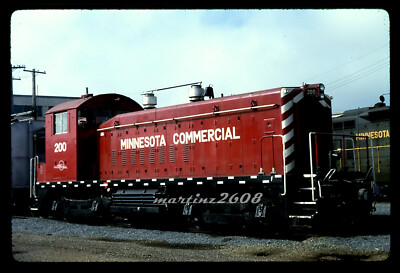 (W) ORIG TRAIN SLIDE- MINNESOTA COMMERCIAL 200  ROSTER
