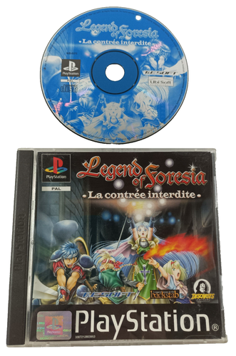 Jeu PS1 Legend Of Foresia La Contrée Interdite - Version Française, Bon état, Envoi Suivi