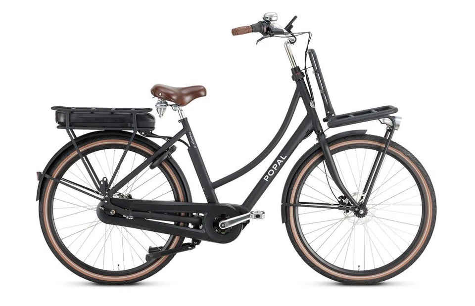 Alu Damen E Hollandrad Popal Daily Dutch ``Prestige`` 7 G 28" Mittelmotor 560Wh - Bild 3 von 3