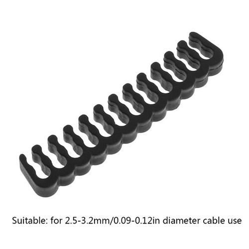 PC Power Cable Combs Clamp 4/6/8/24 Pin Cables Manager for GPU Motherboard Cord - Afbeelding 8 van 10