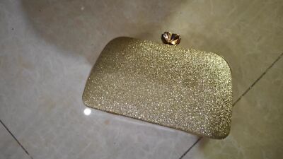 Women Evening Clutch Bag Sequin Clutch Crystal Day Clutch Wedding Purse Party