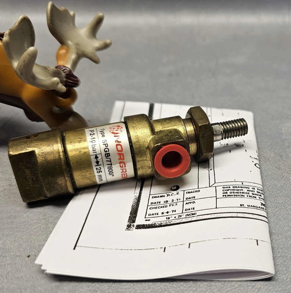 Actuador de cilindro Norgren SPGB/77800/25 SPGB/77800/* 25 mm/1" carrera Foto 2 de 4