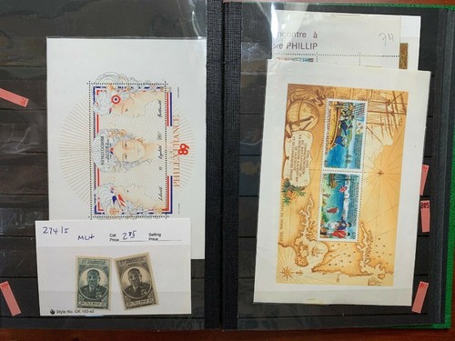 New Caledonia Stamps in Stock Album 98% Mint OG From 1892-1988 (CV $580+) - Picture 10 of 12