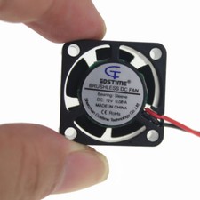2510 Gdstime 12V 0.08 A DC 25X25X10mm 2Pin 25mm Brushless Fan Mini Cooling lot