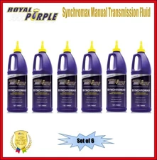 Royal Purple Synchromax Manual Transmission Fluid 1-Qt. Bottle Set of 6 06512